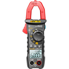 Irfora CM82 Digitales Zangenmessgerät 6000 Zählt Echteffektivwert NCV Universalmessgerät 600 V Gleich-/Wechselspannung 600 A Gleich-/Wechselstrom Digitalmultimeter Zangentester Automatisches