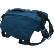 RUFFWEAR kuprinė šunims, patogus balno krepšys dienos žygiams ir ilgesniam nešiojimui, skirtas labai mažų veislių šunims, Front Range Day Pack, Blue Moon, XS dydis