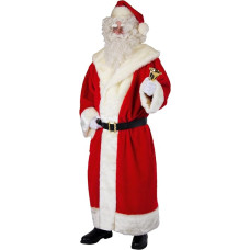 Festartikel Müller Santa Claus pliušinis paltas Amazon Red