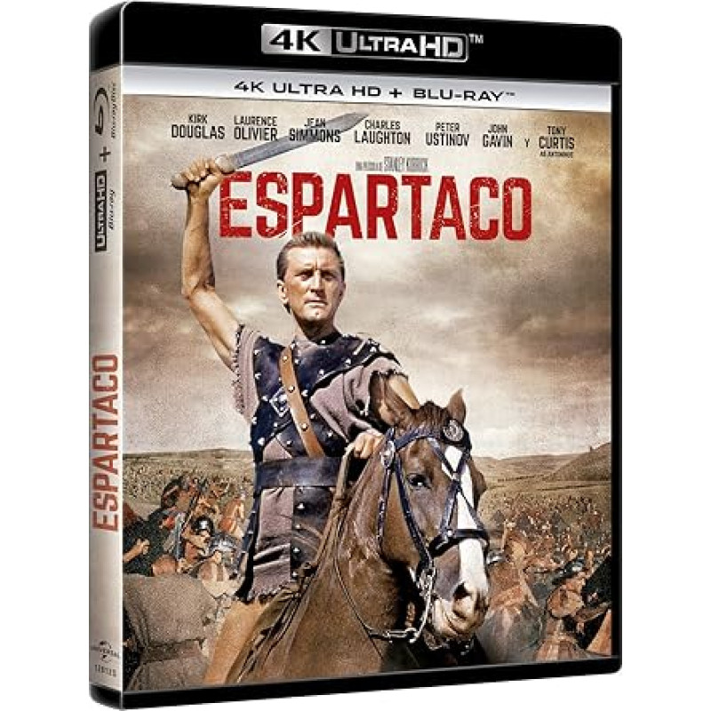 Espartaco (4k uhd + bd) - BD