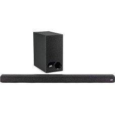 Polk Audio Signa S3 TV Soundbar with Subwoofer, HDMI ARC, Bluetooth, Google Chromecast, 5.1 Dolby Digital Decoding, AUX, Optical Input