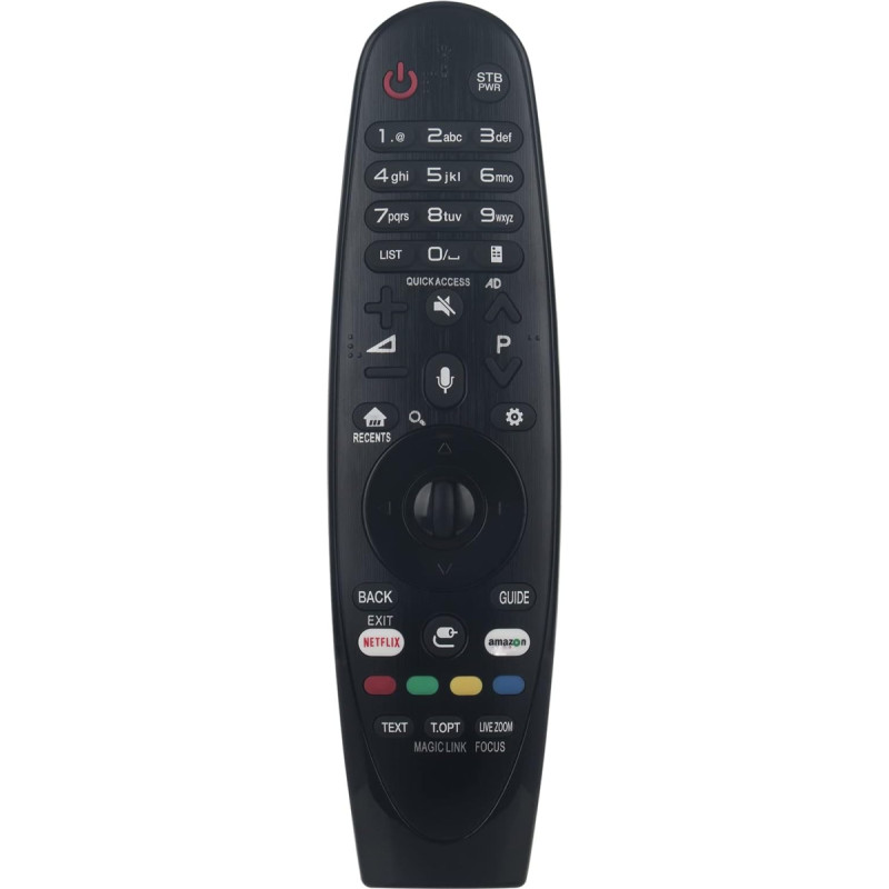 AULCMEET AN-MR650A Voice Remote Control Replacement Suitable for LG TV 55UJ654V 55SJ850T 60UJ654T 60UJ634V 60UJ654V 60SJ850T 65UJ654T 65UJ654V 65UJ752T 65SJ850T 55UUJ752 T