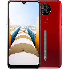 Blackview A80s Mobile Phone, Smartphone Without Contract, Simlock-Free 6.21 Inch HD+ Waterdrop Display, Camera 13MP + 5MP, Octa-Core 4GB RAM + 64GB ROM Battery 4200mAh, Dual SIM/GPS/Face ID, A80S Red