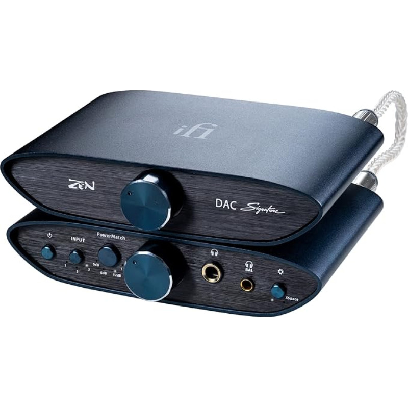 iFi Zen Signature Bundle - Hi-Res DAC & Balanced Headphone Amplifier / Preamp │Perfectly Matched EQ for Meze99 Classic │Includes 4.4 mm to 4.4 mm Cable (DAC Sig V2 + CAN MZ99 + 4.4 mm)