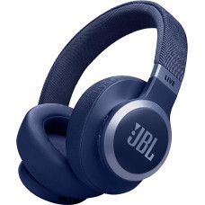 JBL Live 770 NC - Bluetooth Over-Ear Headphones with Adaptive Noise Cancelling - Wireless Earbuds with JBL Signature Sound and Voice Assistant - Long Music Enjoyment for up to 65 Hours - Blue