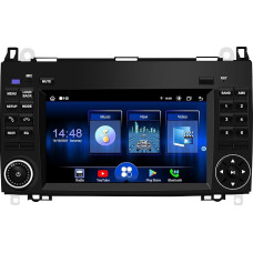 DDKUS Car Radio for Mercedes Benz W169 B200 W245 W639 Vito Viano W906 Sprinter, 7 Inch Android 13 Touch Screen, Supports CarPlay/Android Car + Bluetooth WiFi (8+128G)