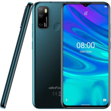 Ulefone Note 9P Smartphone Android 10, 6.52 Inch Mobile Phone without Contract, 16MP Quad Camera, Octa-Core 4GB + 64GB, 3Card Slot, Dual SIM, 4500mAh Battery OTG, Face Unlock + Fingerprint Green