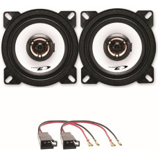 Speaker Installation Kit Compatible with Golf 3 Polo 6N Vento Alpine SXE-1025S 10 cm 2-Way