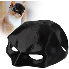 PTOSYAPE Katzen-Fledermausmaske, Fledermausmaske für Katze, Fledermaus-Katzenmaske, Katzenmaske für Halloween-Party-Dekoration, 3D-Druck, Katzen-Halloween-Kostümmasken, Katzenfledermaus, Cosplay, Hut,