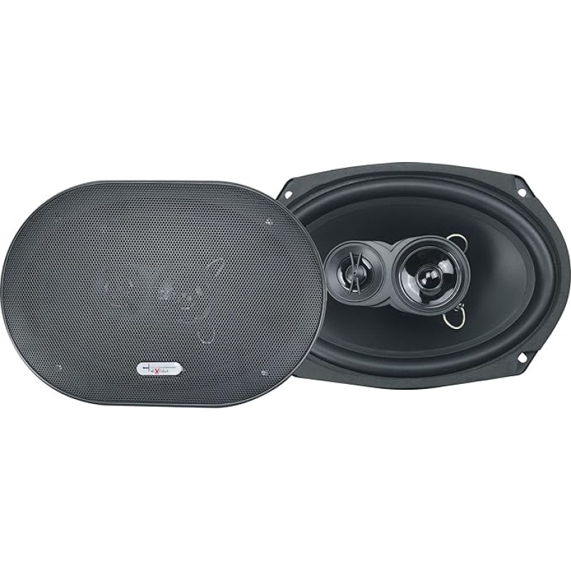 'Excalibur X693 3 Way Car Speaker 16 x 23 cm, 6 x 9 500 W Pair for FORD/MAZDA or Fiat Vehicles