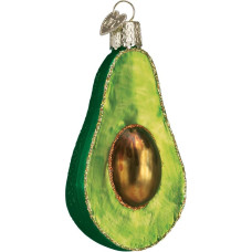 Old World Christmas Avocado Guacamole Glas geblasene Ornamente für Weihnachtsbaum