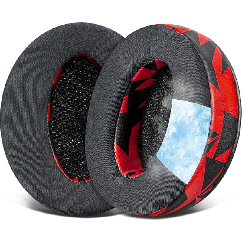 SOULWIT Cooling Gel Replacement Ear Pads for Sennheiser HD4.50, HD4.50BT, HD 4.50BTNC, HD4.50SE, HD4.40BT, HD4.30G, HD4.20S, HD458BT, HD450, HD 450BT, HD400S, HD350BT, HD300 Headphones