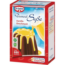 Dr. Oetker Professional desertinis padažas Vanilės skonio padažo milteliai 1 kg pakuotėje, 1-39-206012
