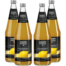 Niehoffs Vaihinger Citrinų sultys 1L VDF 4 vnt. rinkinys su užstatu Daugkartinio naudojimo