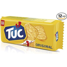 12 x Tuc Biscuits Salt Biscuits Cracker Classic 100 g Pack 2400 g Biscuits Cookies