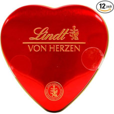 Lindt von Herzen Chocolate Mix, Pack of 12 (12 x 30 g)