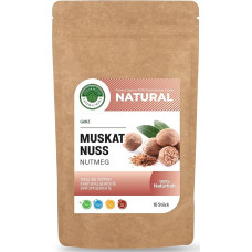 Natural World Nutmeg Whole and Dried Pack of 16, Premium Quality Nutmeg, Made from Siau/Ambon Indonesia Nutmeg Whole