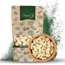 Sunnah Shop® Crisp Cashew Kernels Natural 1 kg Unsalted and Untreated 100% Natural Raw Food Cashew Nuts Cashew Nuts - Rich in Protein Ideal as Healthy Snacks on the Go