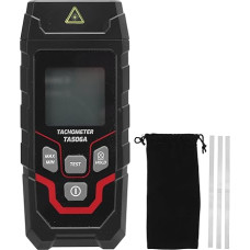 Skaitmeninis tachometras LED Hintergrundbeleleuchtung Rotationsgeschwindwindigkeitsmesser Industrie für Motorventilatorpumpe Photoelektrischer Typ TA506A