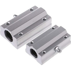 PRNDKYQZ 4 Stück Linearlagerschlitten, Modell SCS12LUU, Länge 12 mm, hauptsächlich verwendet for CNC-Teile, 3D-Druckerteile, Präzisionswerkzeugmaschinen