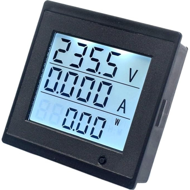 EBGAZSPD AC 6-200V 20A Spannung Strom Meter LCD Digital Display Power Energieverbrauch Zeit Frequenz Multifunktions Tester mit Alarm