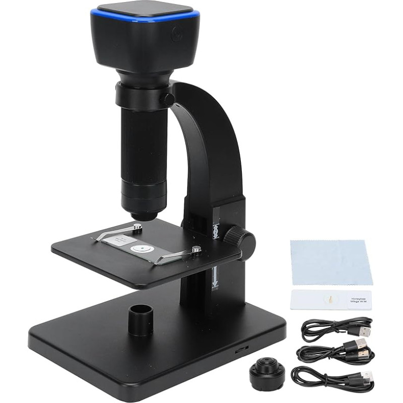 Eujgoov Digital Microscope WiFi USB Industrial Microscope 2000X Magnification Digital Magnifying Glass for Maintenance