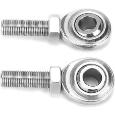 Premium Universal Rod End HEIM Joint Set 2pcs 1/2in 20 Rh Männlicher Gewinde für Auto -Motorrad -ATV -Schiff Hoher Präzision Edelstahl Langlebige Leistung