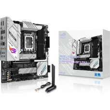 ASUS ROG STRIX B760-G Gaming WiFi D4 Motherboard Socket Intel LGA 1700 (Intel B760, mATX, DDR4 Memory, PCIe 5.0, WiFi 6E, 2x PCIe 4.0 M.2, Aura Sync) White