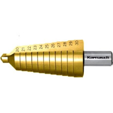 Karnasch 213010 Žingsninis gręžimo grąžtas Cbn 2 ašmenys 30 mm skersmuo Ašis 12 mm ilgis 88 mm