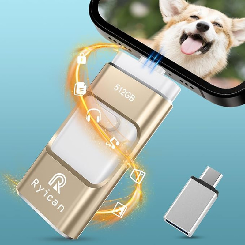 USB atmintinė telefonui 