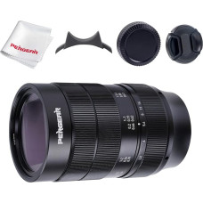 PERGEAR 60 mm F2.8 II pilno kadro makroobjektyvas su 2x didinimu, skirtas 