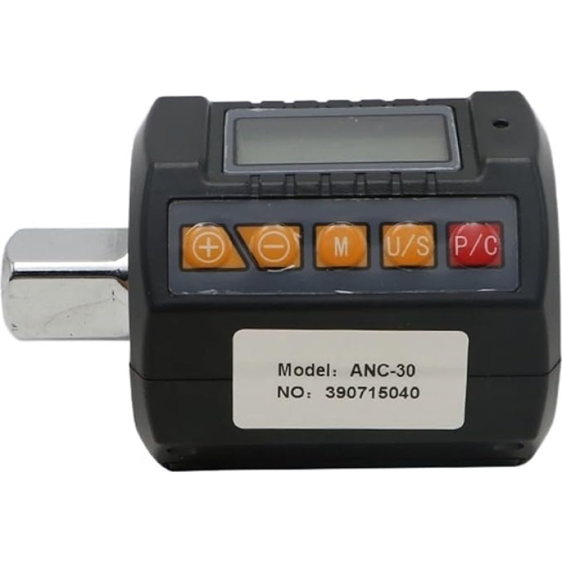 HEALBYBLE Drehmomentschlüssel Digital 1/2 Einstellbarer elektronischer Drehmomentschlüssel Fahrradsatz Autoreparatur Fahrrad,Vielseitiges Drehmoment(ANC-30)