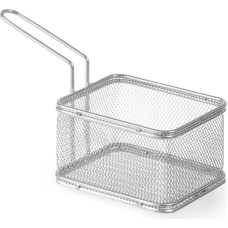 Hendi Miniature basket for fried snacks stainless steel 125x100x85mm - 426432
