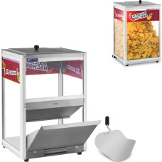 Royal Catering Heating showcase warmer for nachos peanuts popcorn + scoop