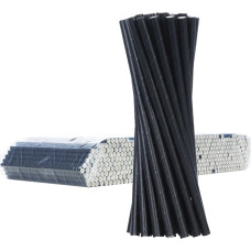 Gsg24 BIO eco-friendly paper straws PAPER STRAWS thick 8/205mm - black 500pcs.