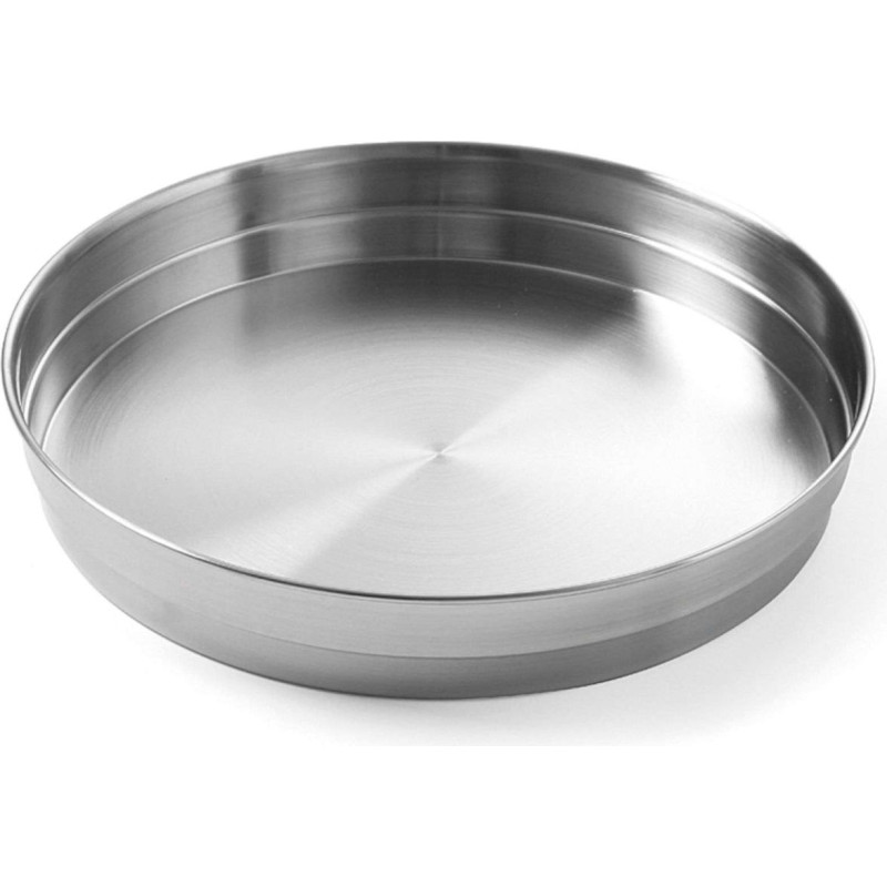 Hendi Padėklas padavėjui, gilus, su apvadu, apvalus, plieninis, 31,5 cm skersmens