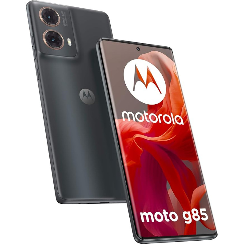 Motorola G85 5G (8/256 GB, Display 6.67 Inch pOLED FHD+ HiD 120 Hz, SGS Low Blue Light, SGS Log Motion Blur, Snapdragon 6s Gen 3, Dual Camera 50+8 MP, Battery 5000 mAh, Dual SIM, Android 14), Urban
