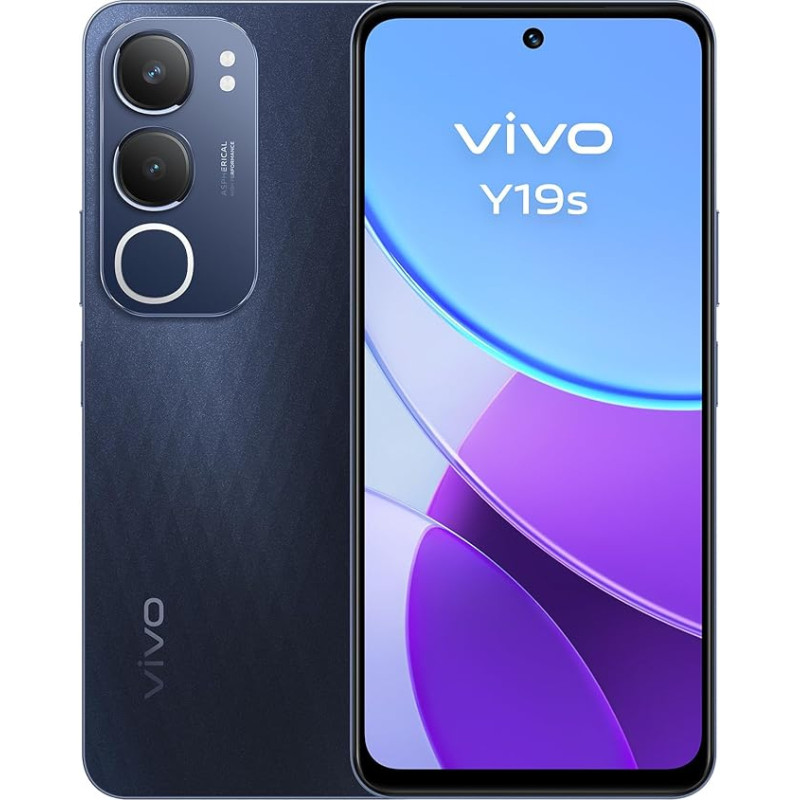 vivo Y19s Smartphone 6+6GB RAM 128GB ROM 50MP Main Camera Dynamic Light 6.68