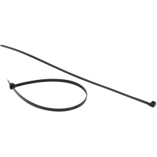 Kopp 328415039 Cable Ties 7.6 x 450 mm Nylon Polyamide 6.6 Black UV-Resistant and Weather-Resistant Pack of 50