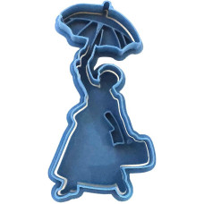 Cuticuter CGMARYPOPPINS Mary Poppins Cookie Cutter, PLA