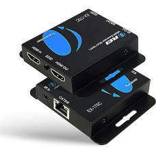 4K HDMI per Ethernet ilgintuvas per CAT5/CAT6/CAT7 su IR iki 50 m - kilpa - 4K@30Hz 1080P Full HD signalo paskirstymas (EX-170C)