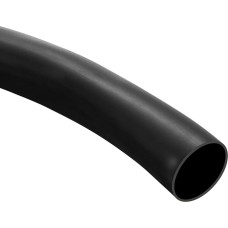 QUARKZMAN Black PVC Pipe Wiring Harness Hose, 30 mm ID 23 ft Sleeve for Cable Sheathing Cable Protection