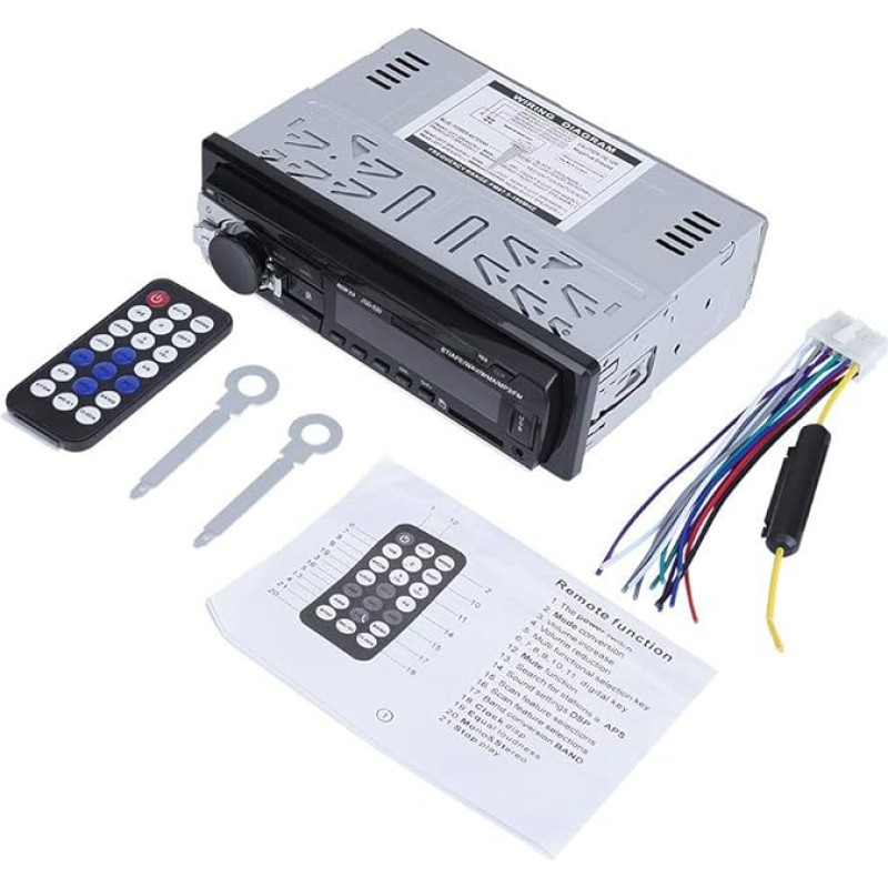 Automobilinis radijo imtuvas MP3 grotuvas, 