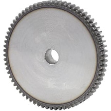 Flaches Zahnrad 2M70T/72T/74T/75T/76T/77T/78T Hochfrequenz-Metallzahnrad mit vergütetem Zahn und kohlenstoffarmem Stahl, Zahnradhöhe 20 mm, Innenloch 16 mm(2M70T Bore 16 mm)