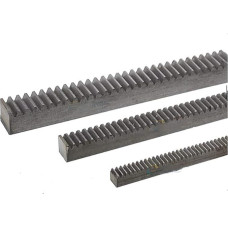 Durable 1 Piece High Precision Sprocket 1MOD 16 x 16 x 1000 mm Rack Straight Teeth 1 Module Rack Steel Gear CNC Rack