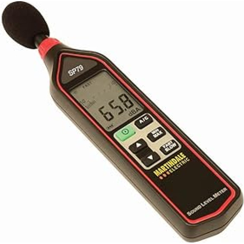 SP79 Class 2 Sound Level Meter - Red/Black