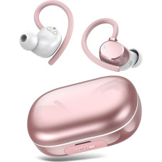 Bluetooth Headphones, Wireless Bluetooth 5.3 In-Ear Headphones with 4 ENC Noise Cancelling Mic, 2025 Wireless Headphones, 128 Hours Playtime LED Display, IPX7 Waterproof Earphones, Touch Control