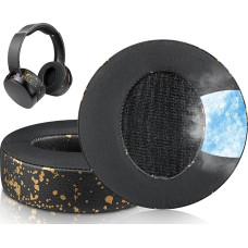 SOULWIT Cooling Gel Replacement Ear Pads for Sony MDR-XB950 XB950BT XB950B1 XB950N1 XB950AP Over-Ear Headphones Replacement Pads with Ice Silk Fabric, High Density Noise Protection Foam