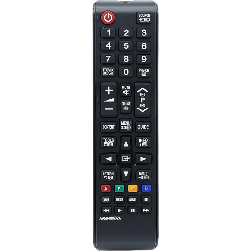 AA59-00602A AA5900602A Universal Remote Control Compatible for Samsung UE32EH5000 UE32EH5000K UE40EH5000 UE40EH5000K LCD TV