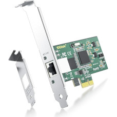 ipolex 1.25G Ethernet Network Card, 1x RJ45+ Port, 10GbE NIC Compared to Intel EXPI9301CT, Supports Windows Server/Windows/Linux/VMware (Supports VMware ESXi 7.0 NOT , Mac OS)